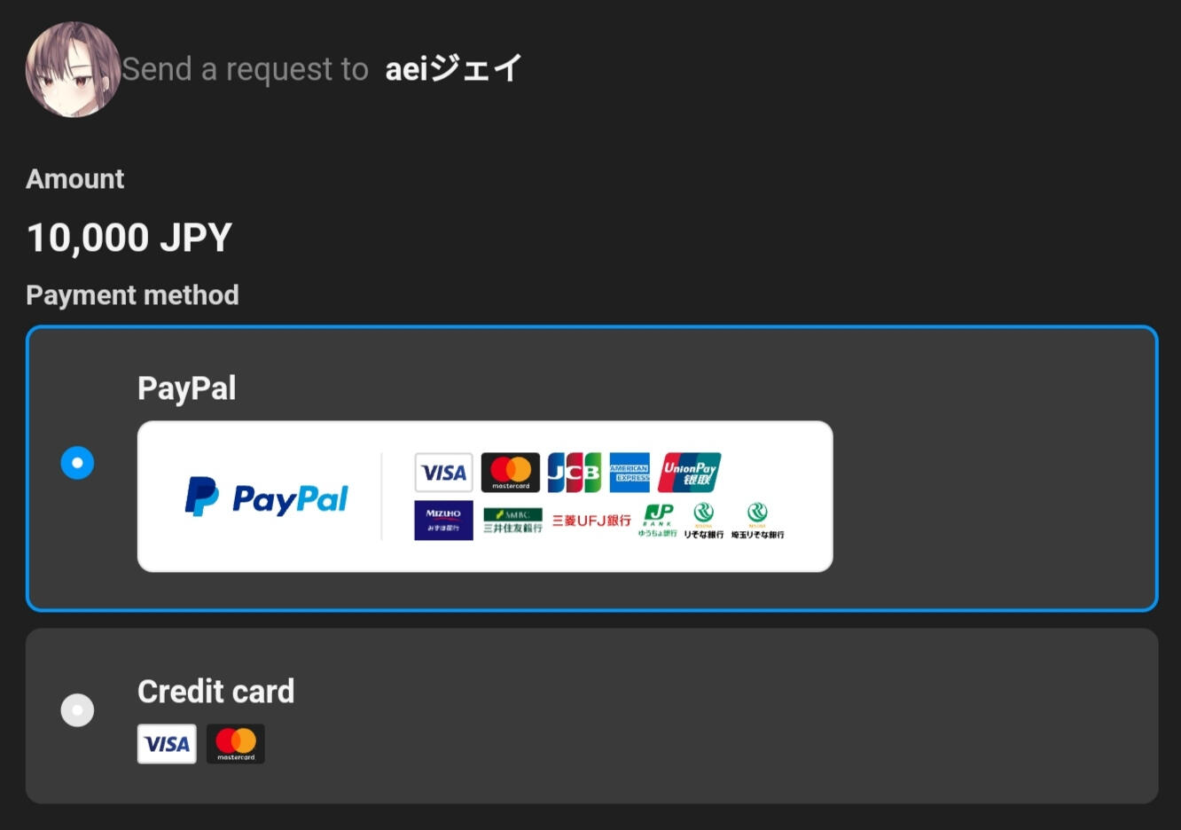 ◆ᴄʜᴏᴏsᴇ ᴘᴀʏᴍᴇɴᴛ ᴍᴇᴛʜᴏᴅ.